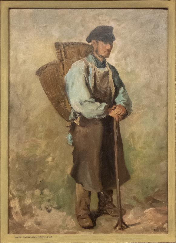 De druivenplukker, Charles-François Daubigny, 1863